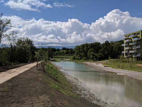 Renaturation le Plan du Rhône - La Plaine