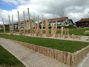 Aménagement du parc et du chemin du Jarlot - Satigny