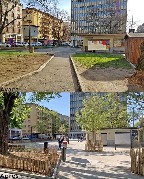 Aménagement de la place des Augustins - Genève