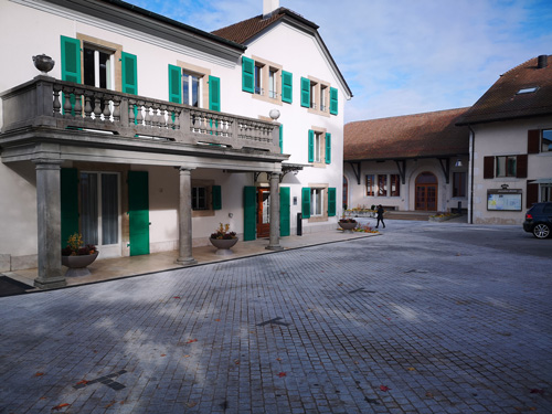 Réaménagement du parking de la Mairie - Grand-Saconnex