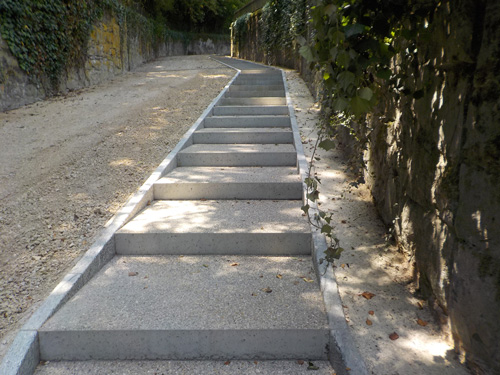 Sécurisation du cheminement piéton - Chemin des Chèvres - Bellevue